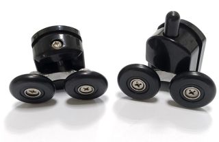 Душевой уголок ABBER Schwarzer Diamant AG30150BH-S75B-S75B 150x75см чёрный